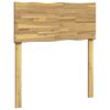 vidaXL Live Edge Headboard ROSTOCK White 100 cm Solid Acacia Wood