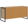 vidaXL TV Cabinet Artisian Oak 100 x 36 x 49.5 cm Engineered Wood