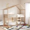 vidaXL Bunk Bed without Mattress 90x200 cm Solid Wood Pine
