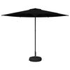 vidaXL Garden Parasol with Base 300 x 300 cm Polyester Rectangular
