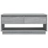 vidaXL Coffee Table Grey Sonoma 102.5x55x44 cm Engineered Wood