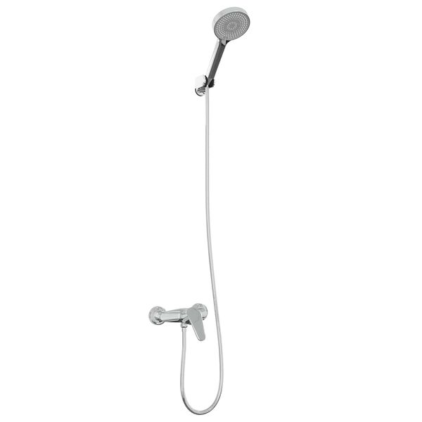 vidaXL Shower Head Set Chrome G 1 / 2 inches