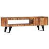 vidaXL TV Cabinet 140x30x40 cm Solid Acacia Wood