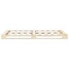 vidaXL Pallet Bed Frame without Mattress 200x200 cm Solid Wood Pine