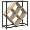 vidaXL Wine Rack Sonoma Oak 51 x 18 x 52.5 cm Engineered Wood
