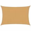 vidaXL Sunshade Sail 160 g/m&sup2; Rectangular Sand 2x2.5 m HDPE