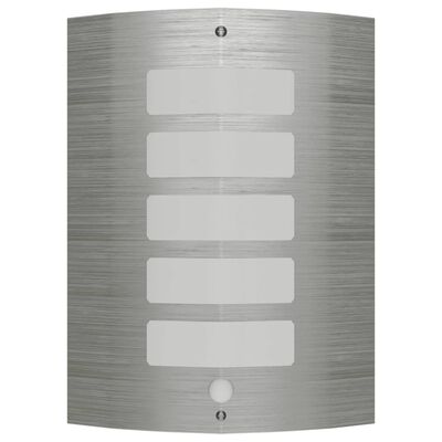 Wall Lamp Stainless Steel with Motion Sensor