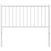 vidaXL Metal Headboard White 100 cm