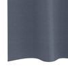 vidaXL Blackout Curtains with Rings 2 pcs Anthracite 140 x 140 cm