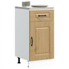 vidaXL Kitchen Base Cabinet Kalmar Artisan Oak Engineered Wood