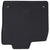 vidaXL Car Mat 4 pcs Black Rubber