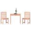 vidaXL 3 Piece Garden Bistro Set Solid Wood Douglas