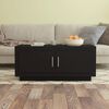 vidaXL Coffee Table Black 102x50x45 cm Engineered Wood