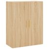 vidaXL Wall Mounted Cabinets 2 pcs Sonoma Oak 69.5x34x90 cm
