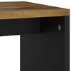 vidaXL Side Table 40x31x46 cm Solid Wood Mango&Engineered Wood