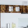 vidaXL Hanging Cabinet Smoked Oak 40 x 31 x 40 cm Engineered Wood