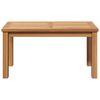 vidaXL Coffee Table Brown 70 x 40 x 36 cm Solid teak wood