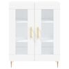 vidaXL Highboard White 69.5x34x180 cm Engineered Wood