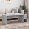 vidaXL Coffee Table Concrete Grey 101.5 x 50 x 37 cm Engineered Wood