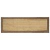 vidaXL Area Rug Grey 80 x 250 cm Jute