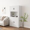 vidaXL Highboard White Engineered Wood