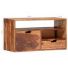 vidaXL TV Cabinet 80x30x42 cm Solid Wood
