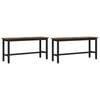 vidaXL Dining Bench 2 pcs 100 x 32.5 x 48.5 cm