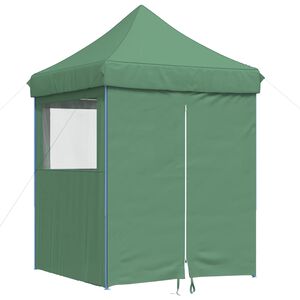vidaXL Party Tent 200 x 200 x 306 cm Green Oxford Fabric