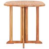 vidaXL Folding Butterfly Garden Table 120x70x75 cm Solid Teak Wood