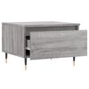 vidaXL Coffee Tables 2 pcs Grey Sonoma 50x46x35 cm Engineered Wood
