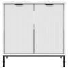 vidaXL Bathroom Sink Cabinet White 60.5 x 33.5 x 61 cm Engineered wood