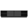 vidaXL TV Cabinet Grey 156x40x40 cm Solid Wood Pine