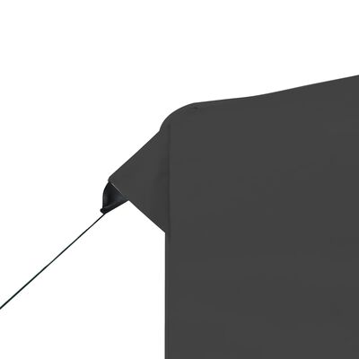 vidaXL Professional Folding Party Tent Aluminium 3x3 m Anthracite