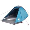 vidaXL Camping Tent Dome 2-Person Blue Waterproof
