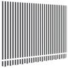 vidaXL Awning Replacement Fabric Anthracite and White 235 x 195 cm