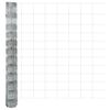 vidaXL Field Fence Silver 25 x 1.2 m Galvanised steel