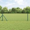 vidaXL Chain Link Fence Green 25 x 0.4 m Steel