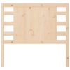 vidaXL Headboard 81x4x100 cm Solid Wood Pine