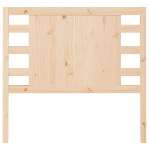 vidaXL Headboard 81x4x100 cm Solid Wood Pine