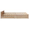 vidaXL Bed Frame without Mattress 140x200 cm Solid Wood Pine