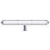 vidaXL Shower Drain 2-in-1 with 360&deg; Siphon Silver 80 cm