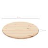 vidaXL Table Top Natural Pinewood Round 25 mm 80 cm