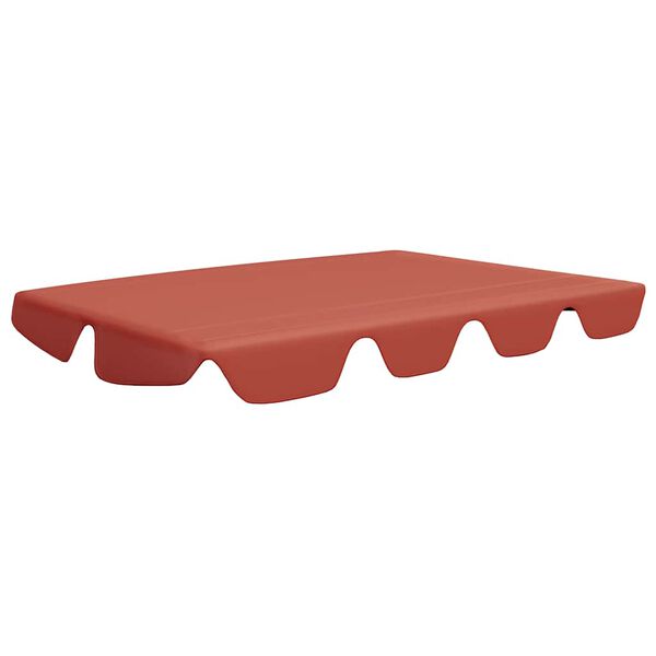 vidaXL Replacement Canopy for Garden Swing Terracotta 188/168x145/110cm