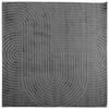 vidaXL Indoor and Outdoor Rug PALMERAS Anthracite 200 x 200 cm