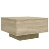 vidaXL Coffee Table Sonoma Oak 55x55x31 cm Engineered Wood
