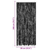 vidaXL Insect Curtain Anthracite 90x200 cm Chenille