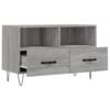 vidaXL TV Cabinet Grey Sonoma 80x36x50 cm Engineered Wood