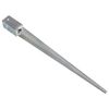 vidaXL Ground Spikes 6 pcs Silver 7x7x90 cm Galvanised Steel