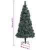 vidaXL Artificial Pre-lit Christmas Tree with Ball Set Green 120 cm