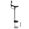 vidaXL Metal Detector with LCD Display 3 Models 19 cm Coil Black